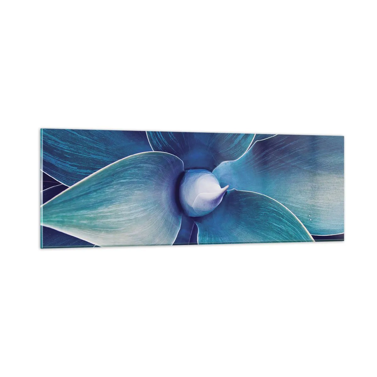 Glass picture - Blue from the Sky - 90x30 cm