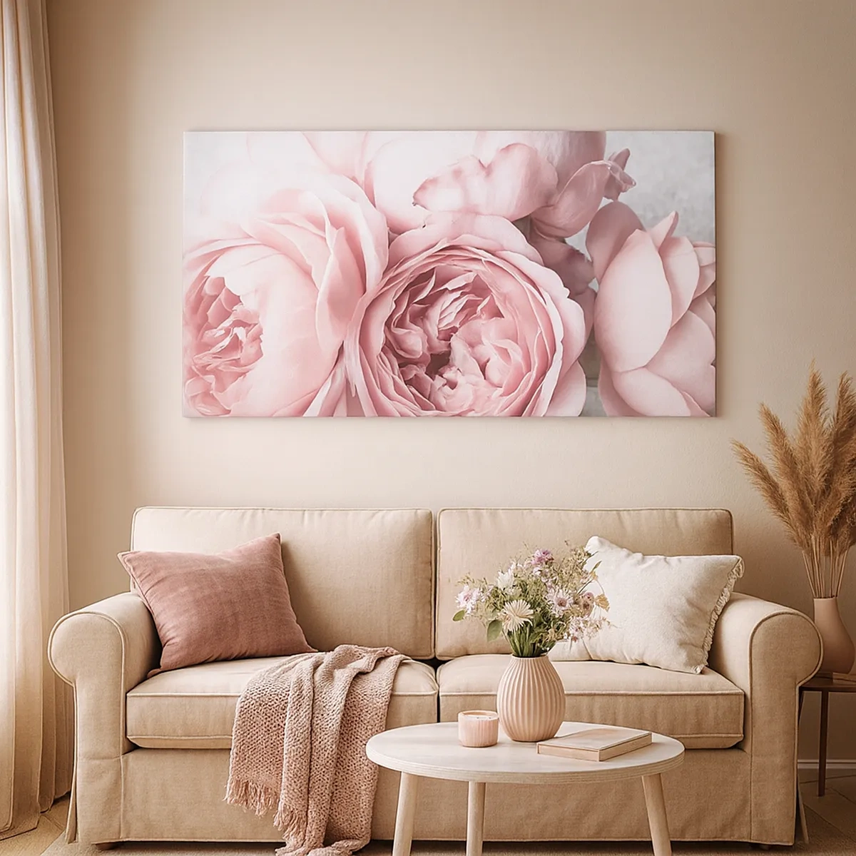 Canvas picture - for the Romantics - 30x30 cm