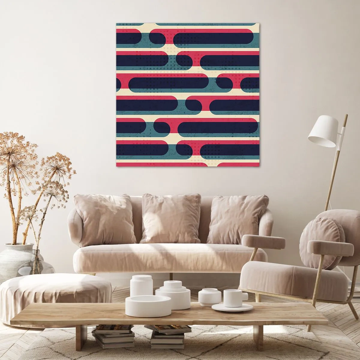 Canvas picture - Inwards and Forwards - 30x30 cm