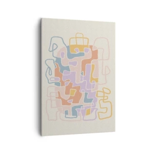 Canvas picture - Maze - Joyful Adventure - 50x70 cm
