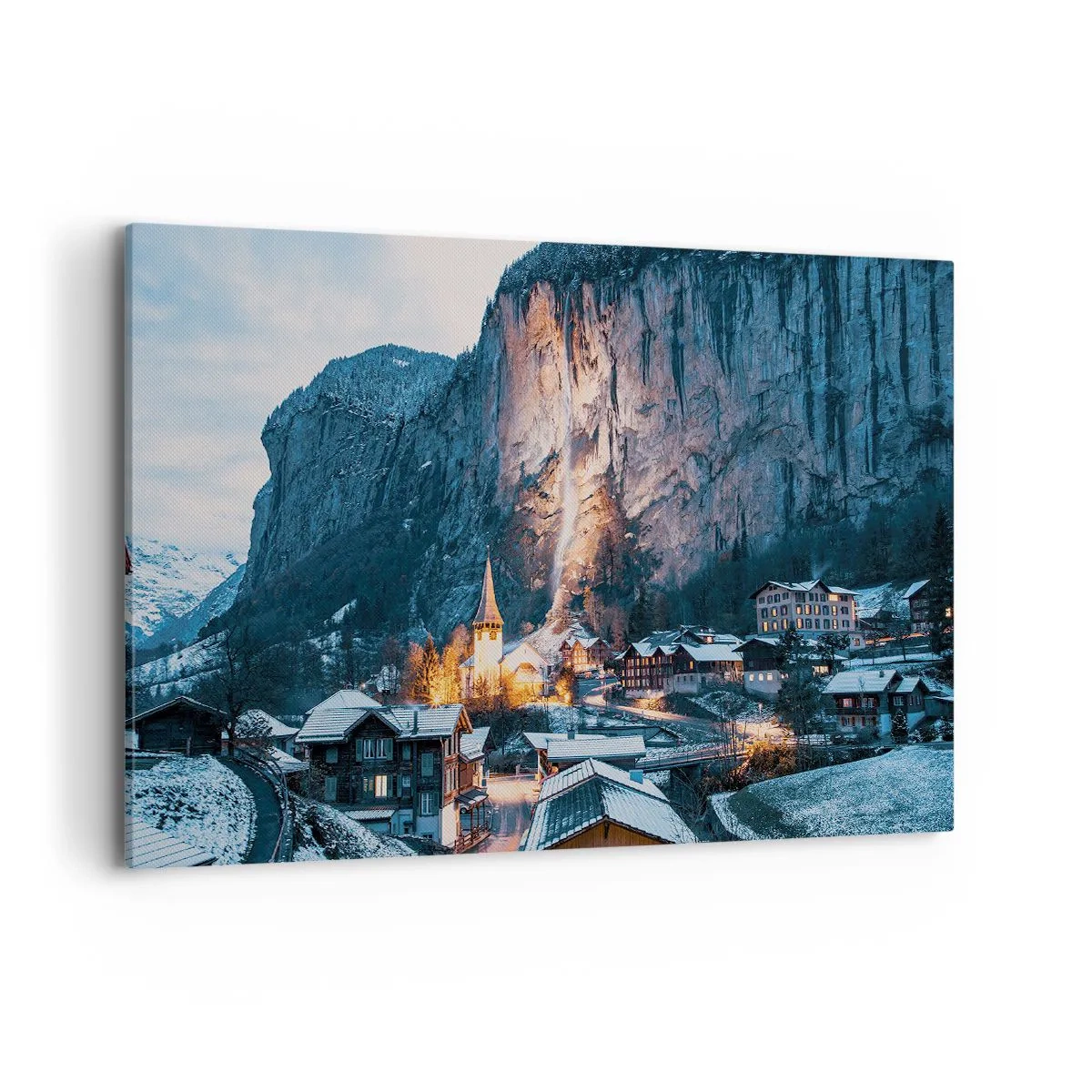 Canvas picture - Sparkling Winter Spirit - 100x70 cm