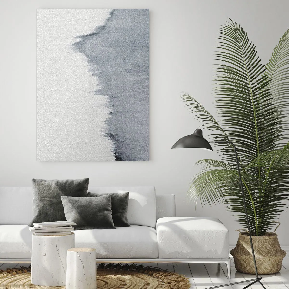 Glass picture - Mysterious Writing - 80x120 cm