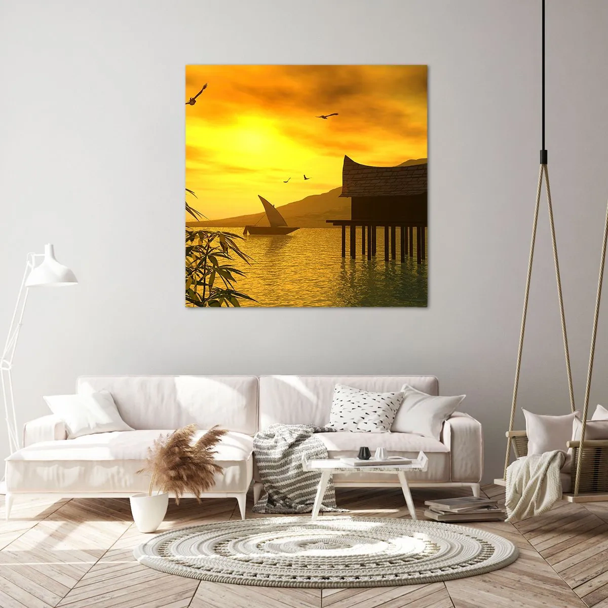 Canvas picture - Long-Awaited Peace - 40x40 cm