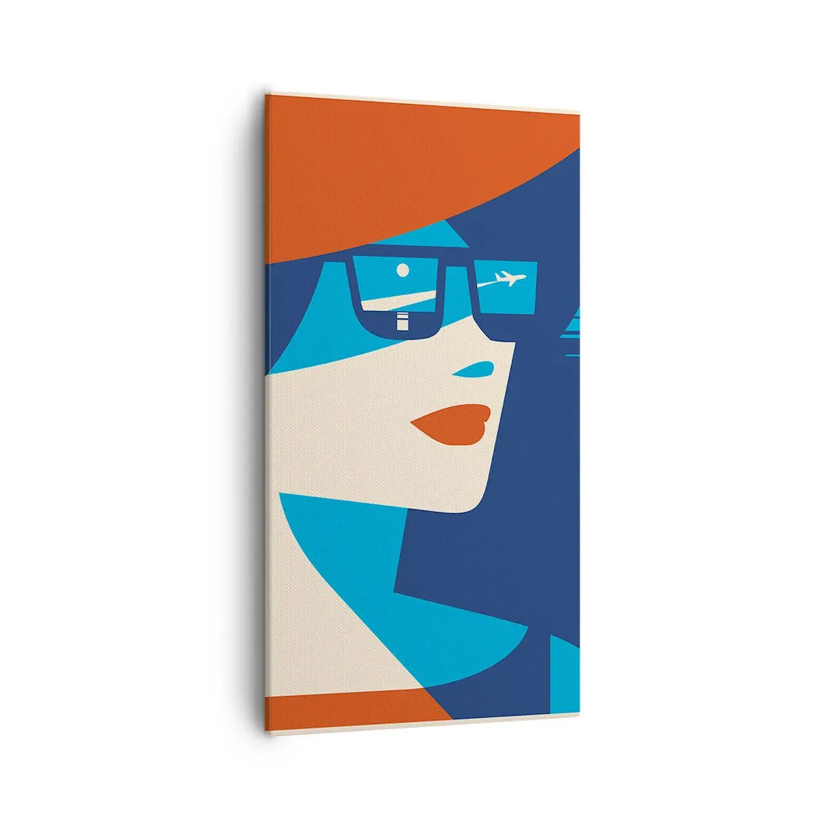 Canvas picture - Holiday Travel - 55x100 cm