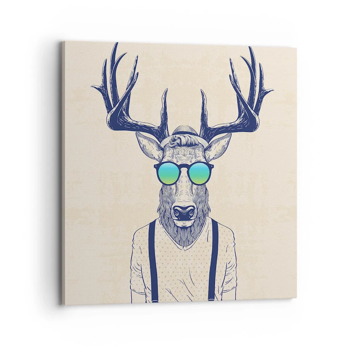 Canvas picture - And Who Did You Expect? - 70x70 cm