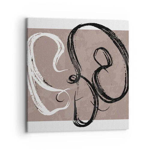Canvas picture - Composition -In Search of Completeness - 70x70 cm