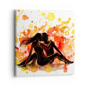 Canvas picture - And There Was Light - 30x30 cm