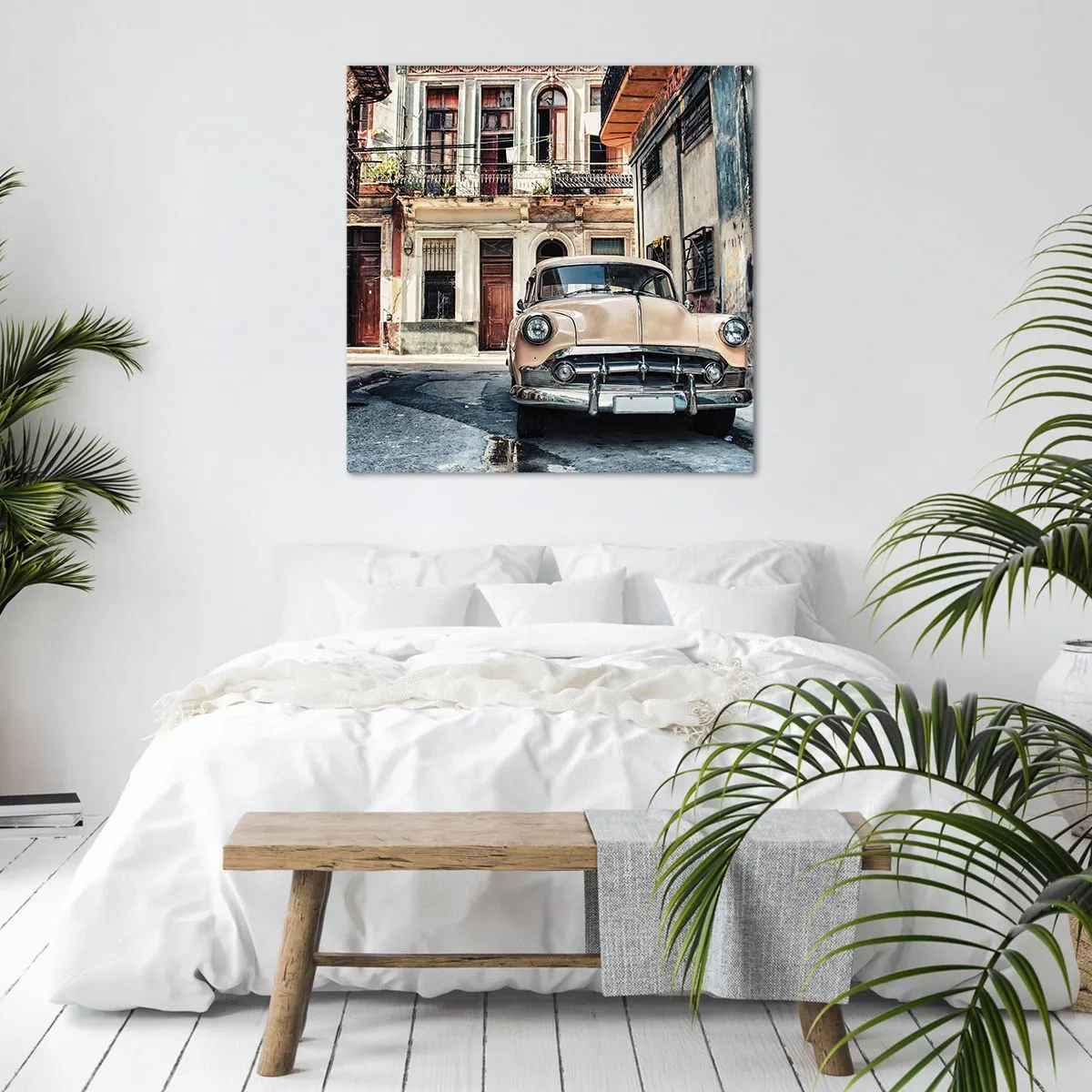 Canvas picture - Siesta in Havana - 50x50 cm
