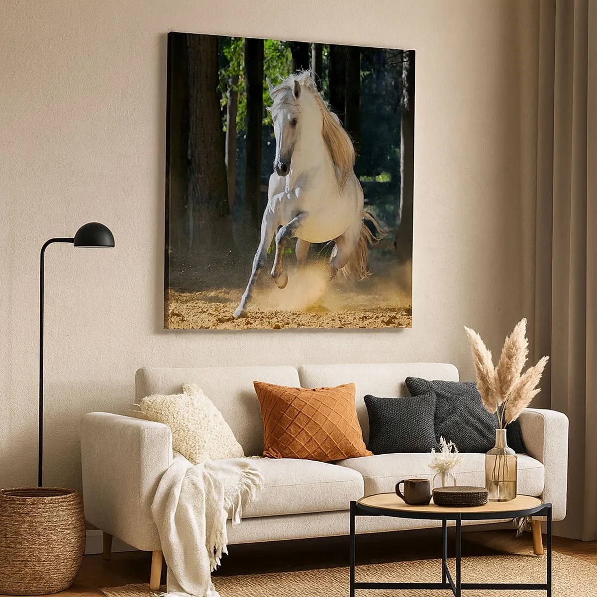 Canvas picture - Straight from a Fantasy Book - 30x30 cm