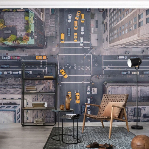 Custom Self-Adhesive Wallpaper Deluxe Sticker - Simple Choice - New York, City, Architecture