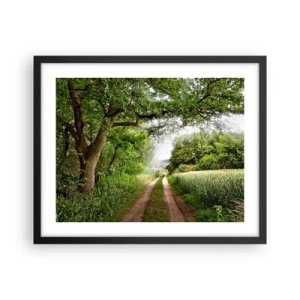 Poster in black frame - Et in Arcadia Ego - 50x40 cm