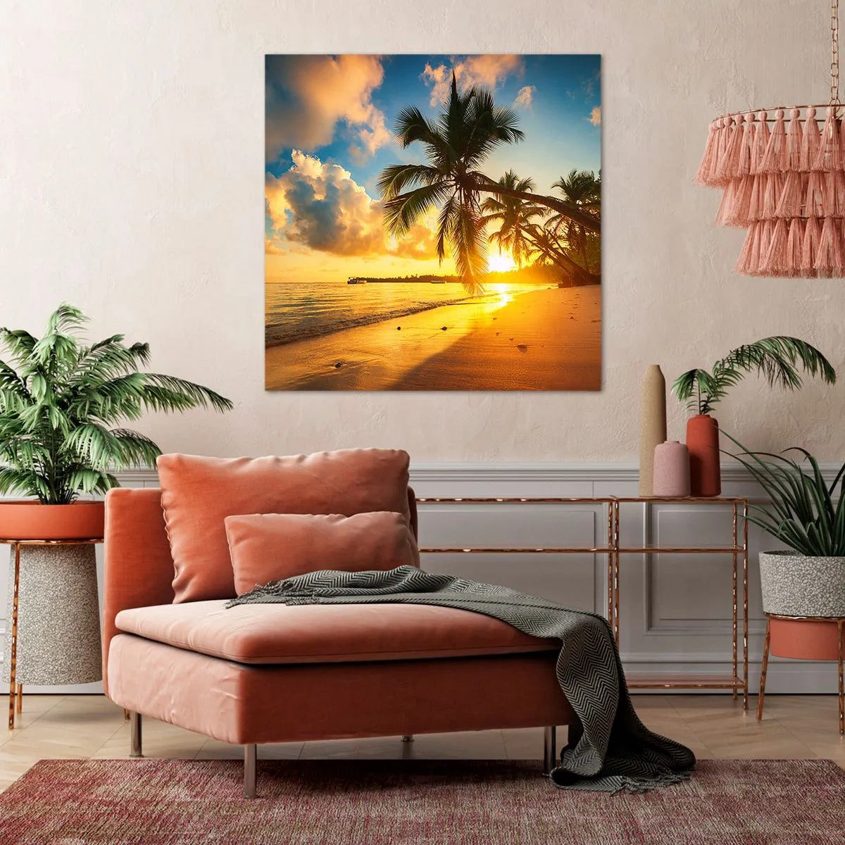 Canvas picture - Caribbean Dream - 70x70 cm