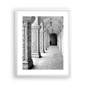 Poster in white frmae - Where is this Going...? - 40x50 cm