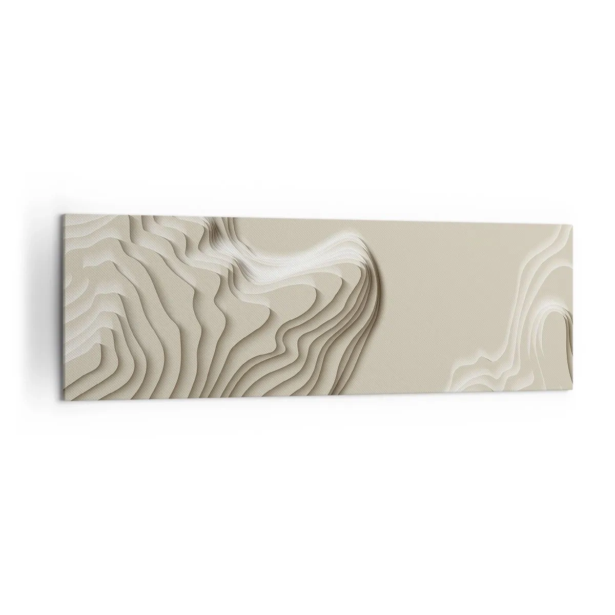 Canvas picture - Topography of Art. - 160x50 cm