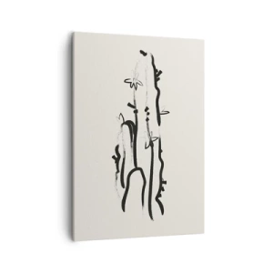 Canvas picture - Blooming Herb - 50x70 cm
