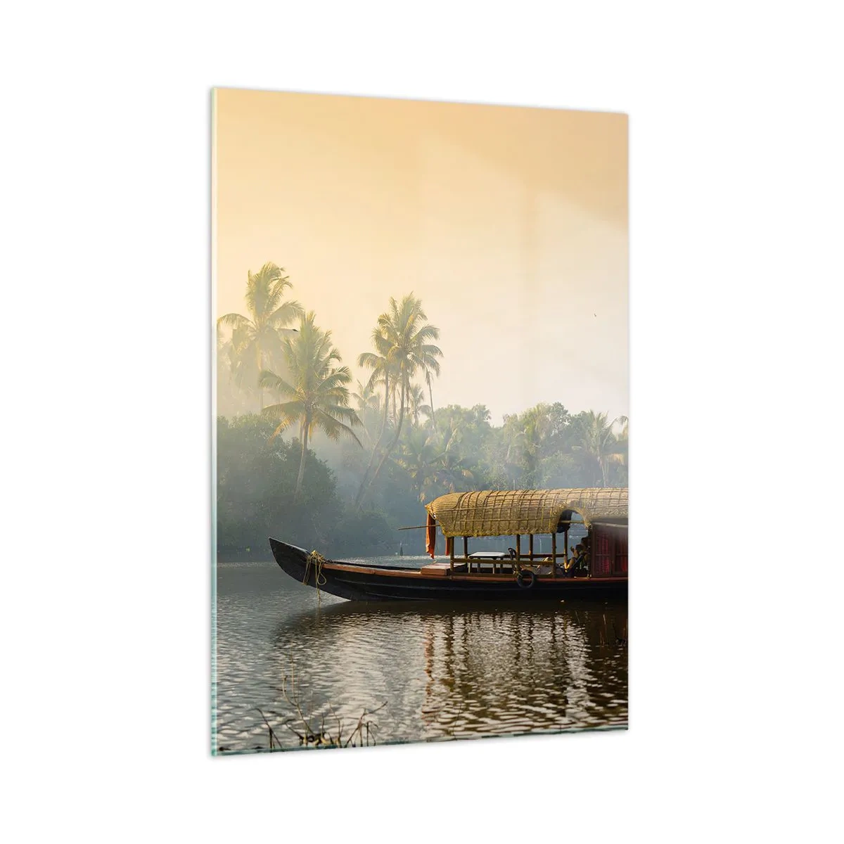 Glass picture - House on the River - 50x70 cm