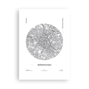 Poster - Anatomy of Birmingham - 50x70 cm