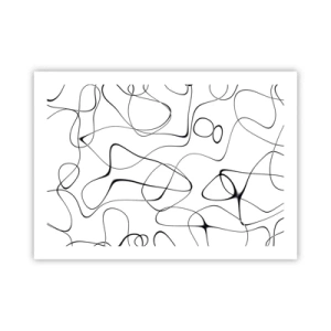 Poster - Life Paths, Trails of Fortune - 70x50 cm