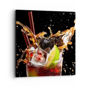 Canvas picture - Joy and Energy of Colours - 40x40 cm