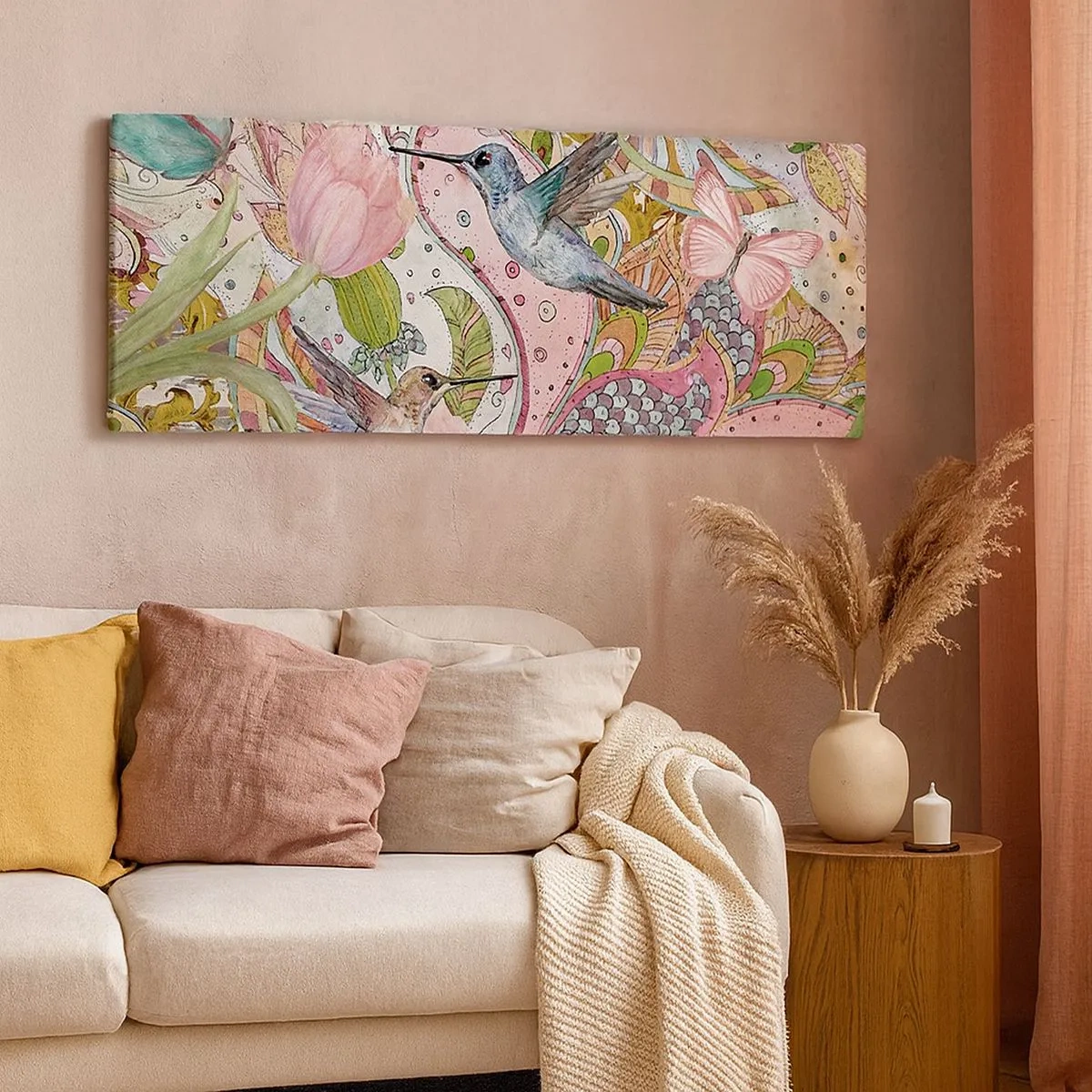 Canvas picture - Entwined in the Vines - 100x40 cm