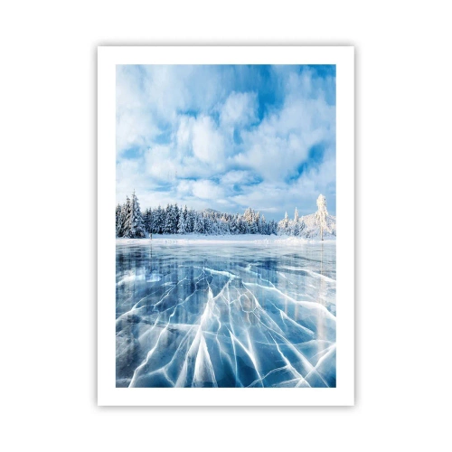 Poster - Dazling and Crystalline View - 50x70 cm
