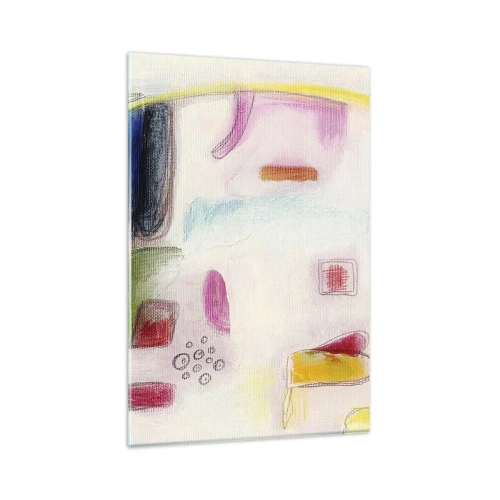 Glass picture - More Convex than Concave or Flat - 80x120 cm