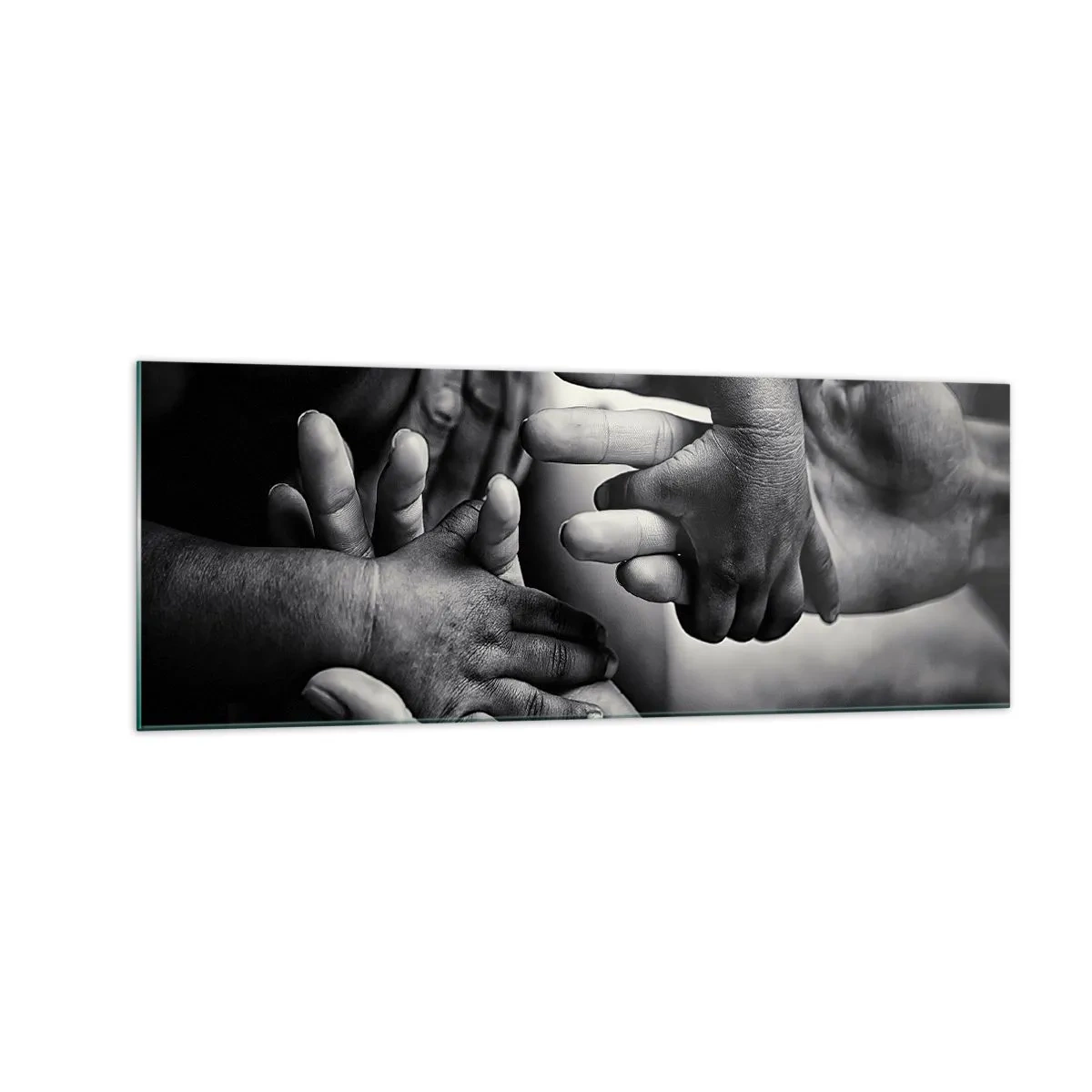 Glass picture - To be a Man - 140x50 cm