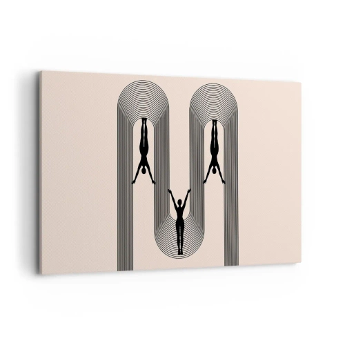 Canvas picture - Upside Down - 120x80 cm