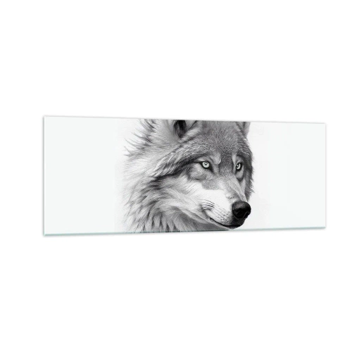 Glass picture - Alpha - Without a Doubt - 140x50 cm