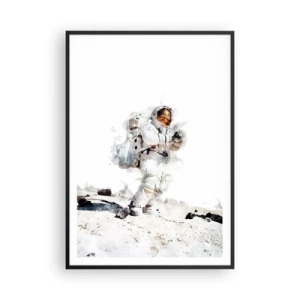 Poster in black frame - Messenger of the Earth - 70x100 cm