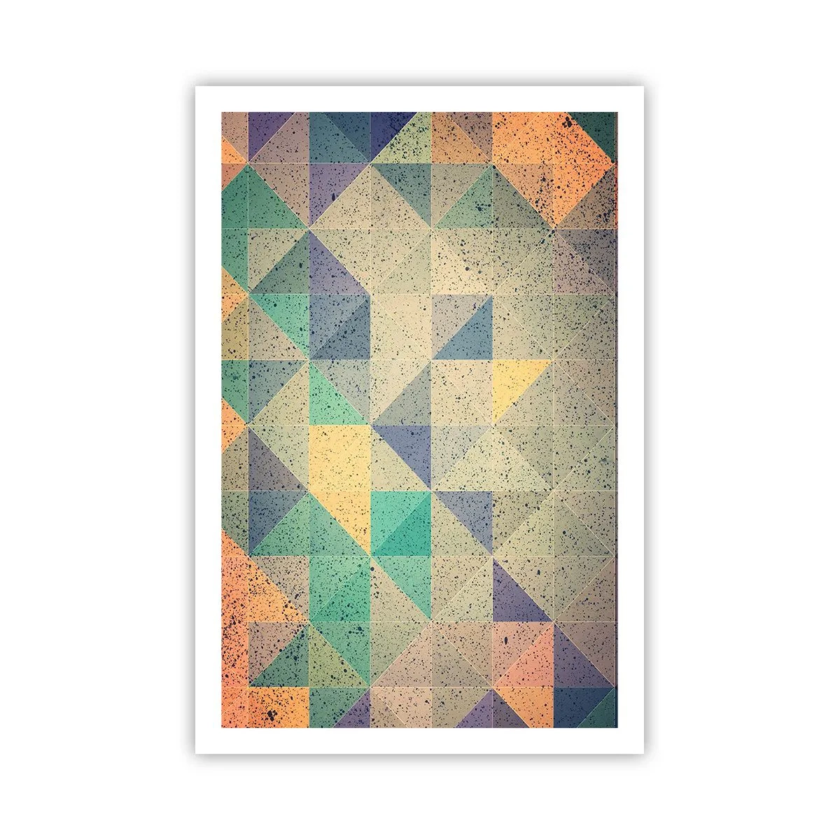 Poster - The Republic of Triangles - 61x91 cm