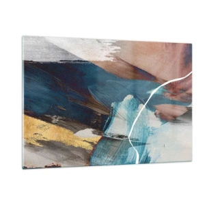 Glass picture - With Panache and Energy - 120x80 cm