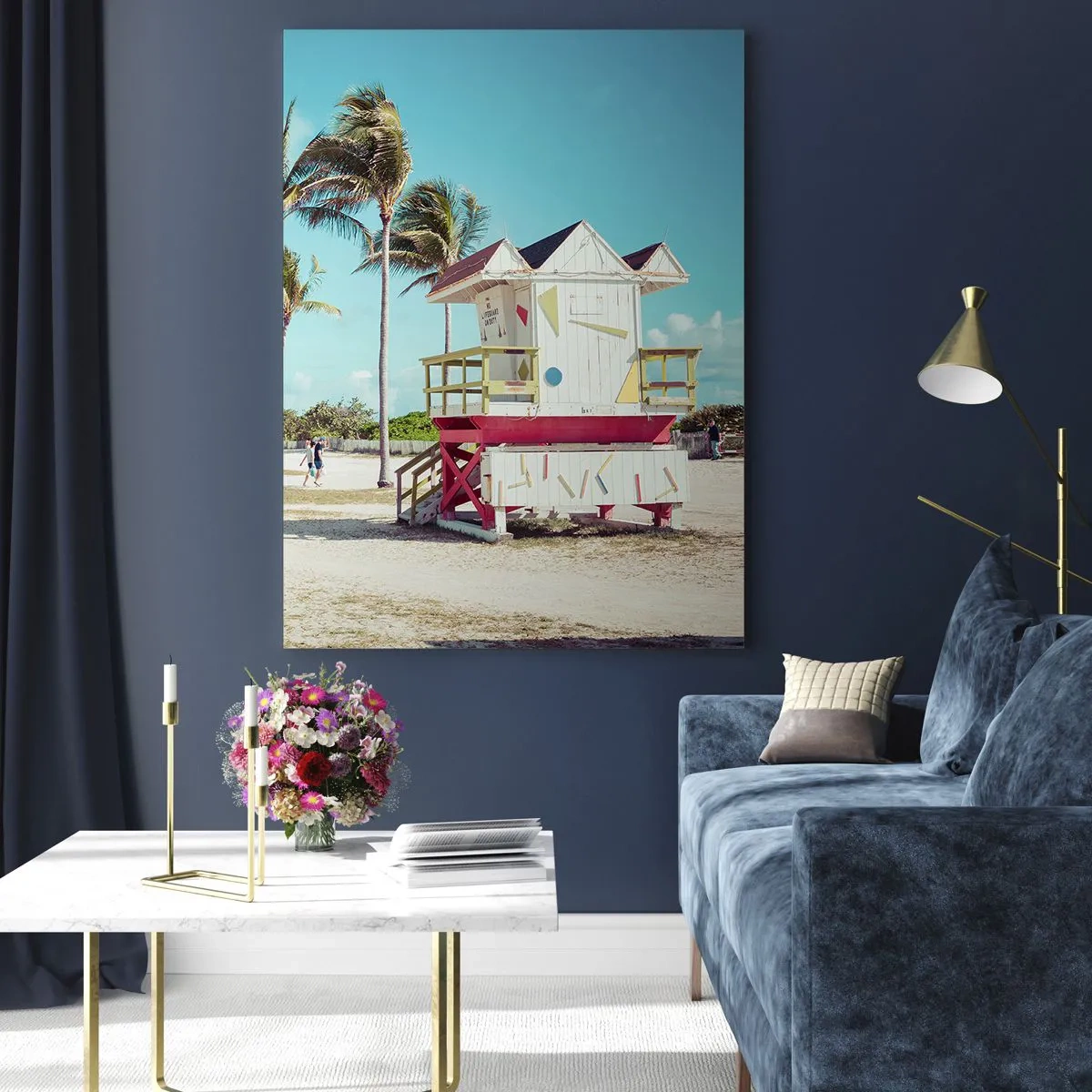 Glass picture - Beautiful Day before You - 70x100 cm