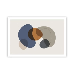 Poster - Drops of Colours - 91x61 cm