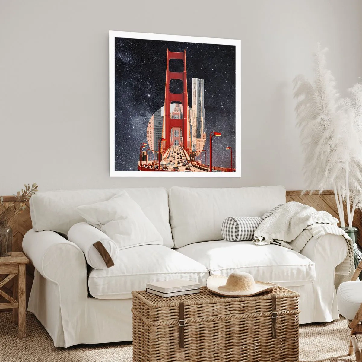 Poster - Always in the Centre - 60x60 cm
