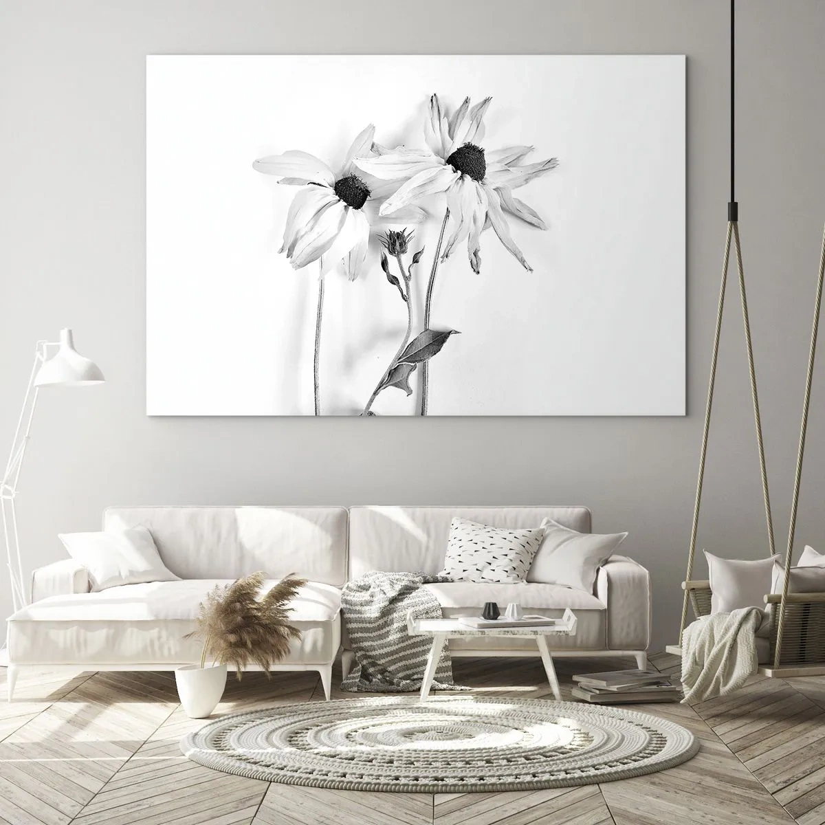 Glass picture - No one Wants To Be Alone - 120x80 cm