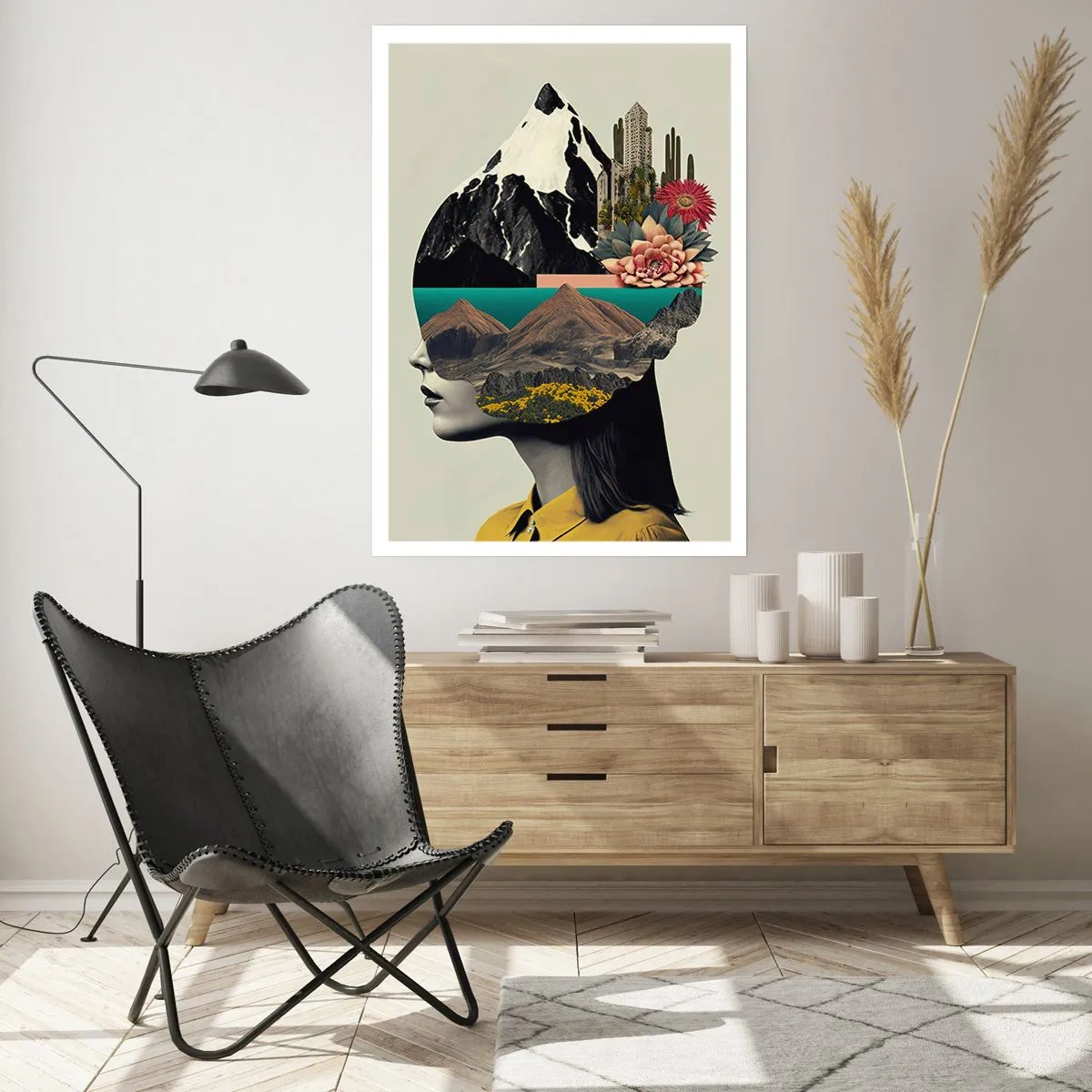 Poster - Woman - Always a Mystery - 40x50 cm