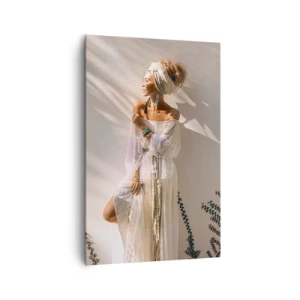 Canvas picture - Sun and Girl - 80x120 cm