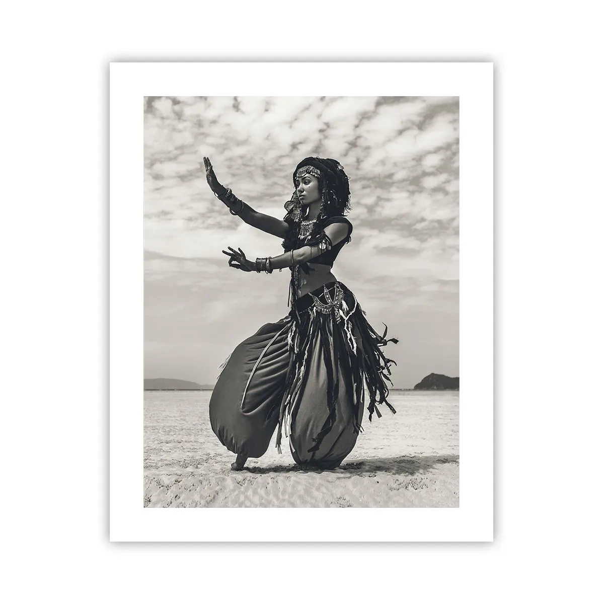 Poster - Dance of Southern Islands - 40x50 cm