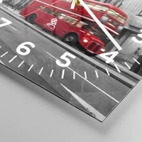 Clock face with numbers