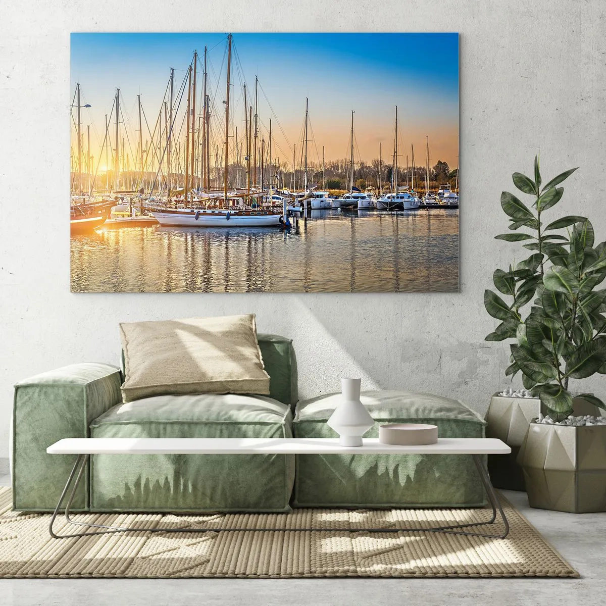 Glass picture - Wind Has to Sleep Too - 120x80 cm