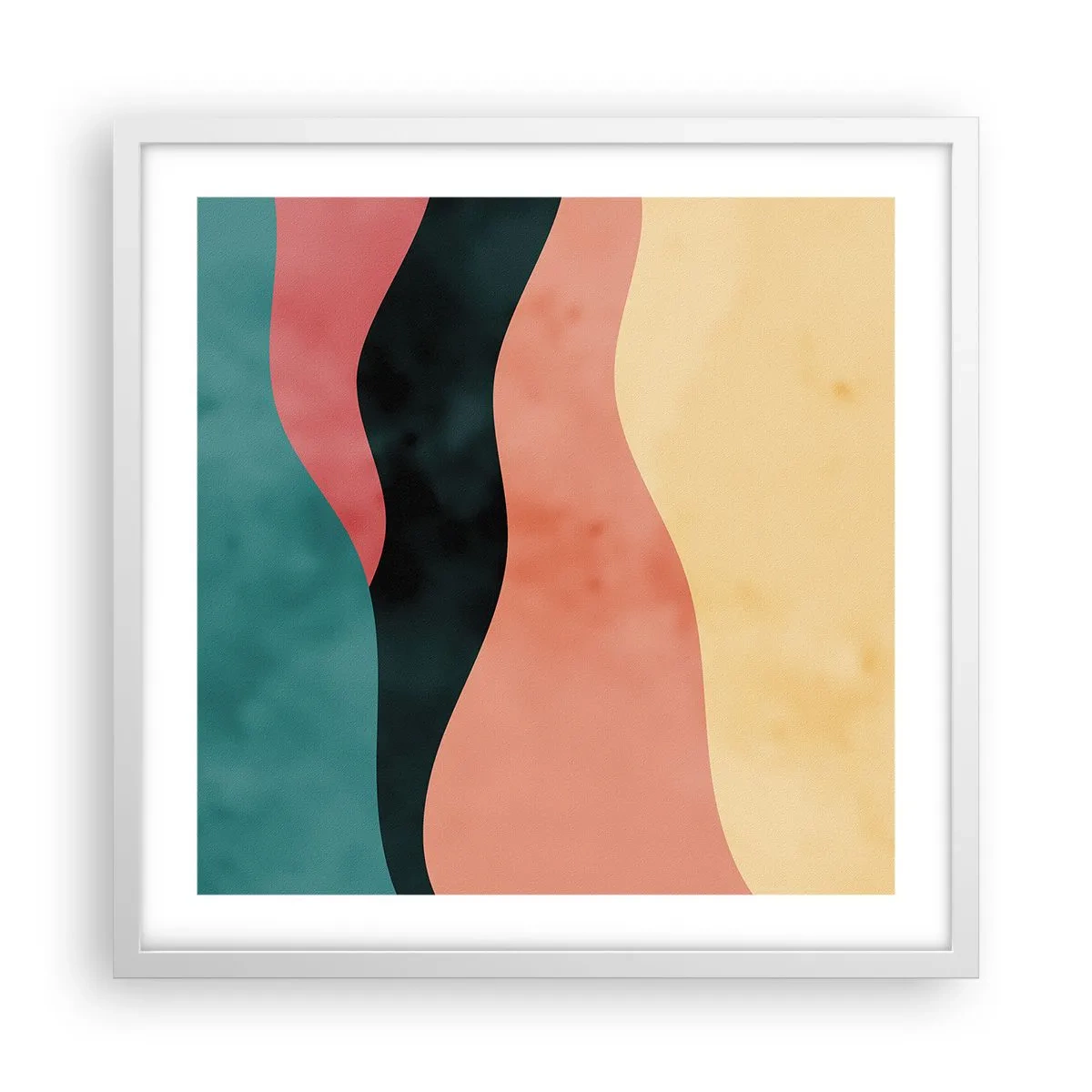 Poster in white frmae - Compatible Incompability - 50x50 cm