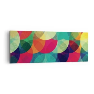 Canvas picture - Into the Rainbow - 140x50 cm