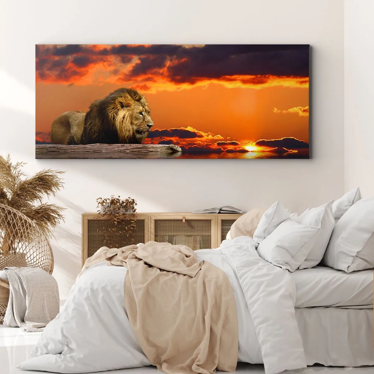 Canvas picture - The King of Nature - 160x50 cm