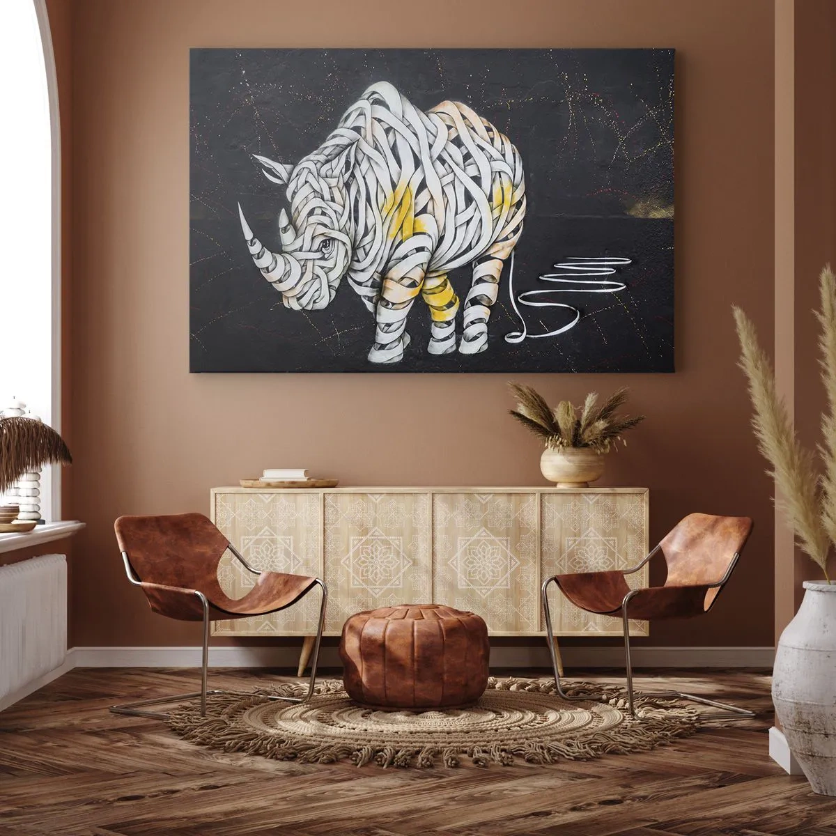 Canvas picture - Thick Skin Is a Myth - 100x70 cm