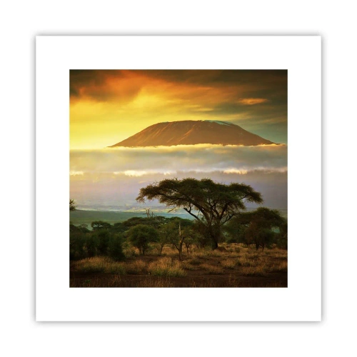 Poster - Traveller's Dream - 30x30 cm