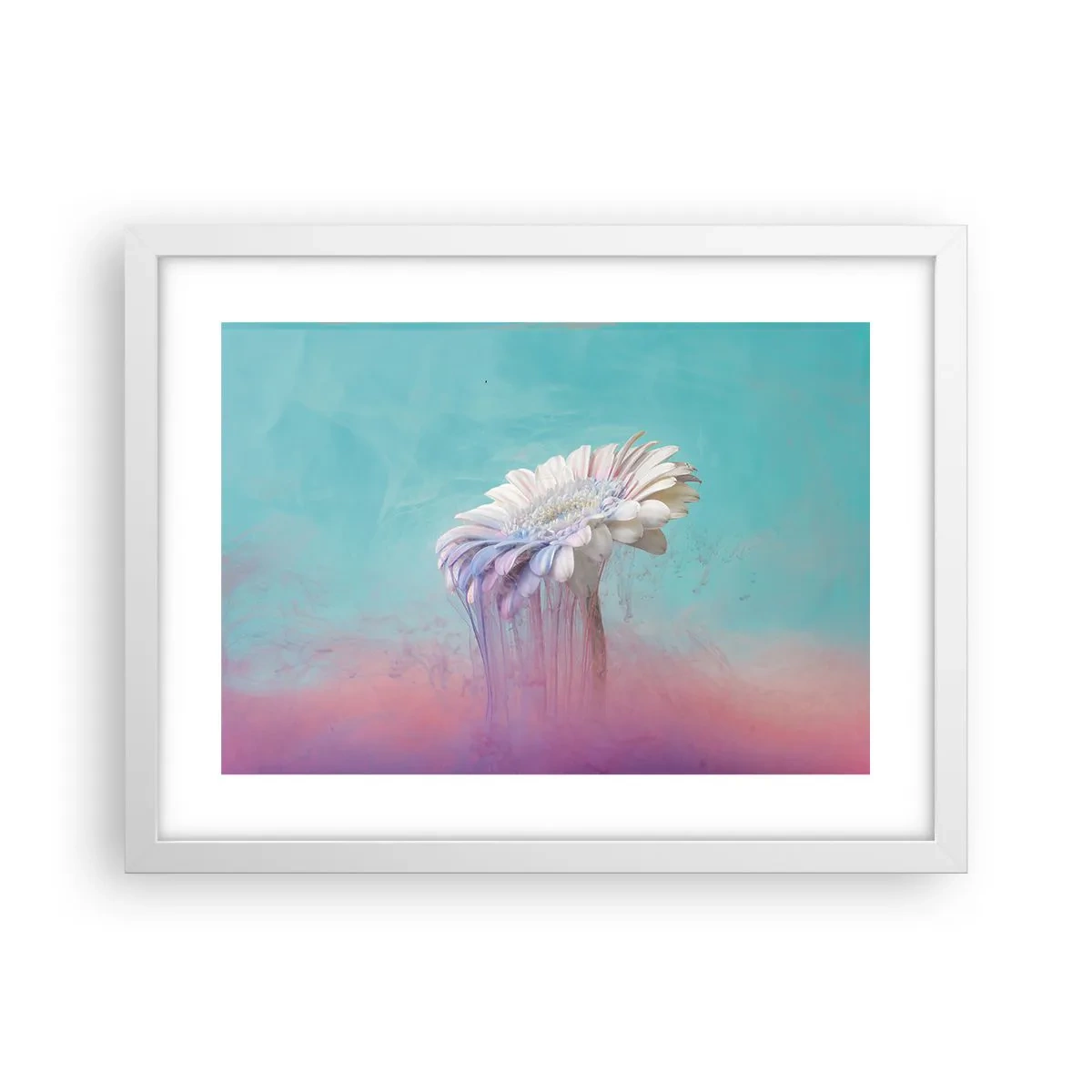 Poster in white frmae - Afterlife of Flowers - 40x30 cm