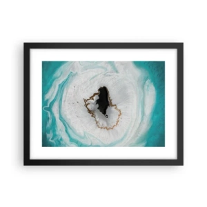 Poster in black frame - Into de Deep - 40x30 cm