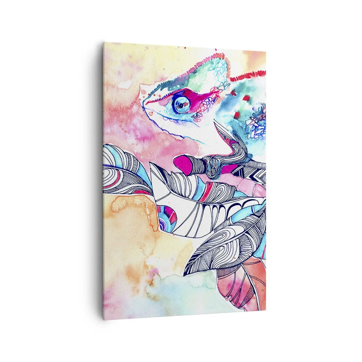 Canvas picture - Colourful Like Our World - 80x120 cm