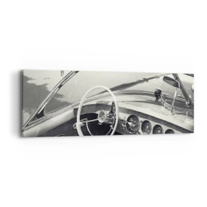 Canvas picture - Weather for the Rich - 90x30 cm